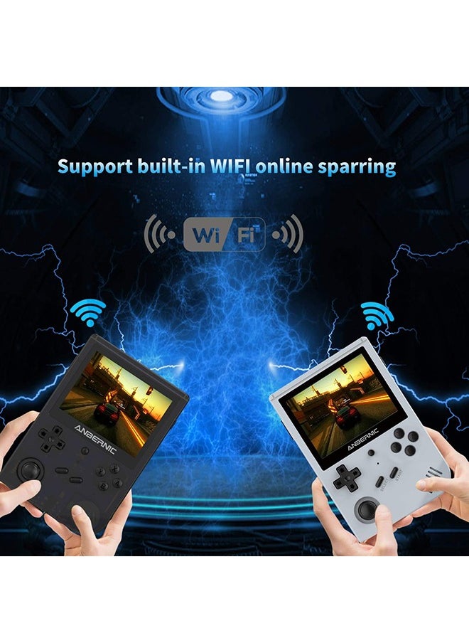 ANBERNIC  - RG351V Handheld Game Console Open Source System Built-in WiFi Online Sparring 64G TF Card 2500 Classic Games - Image 1