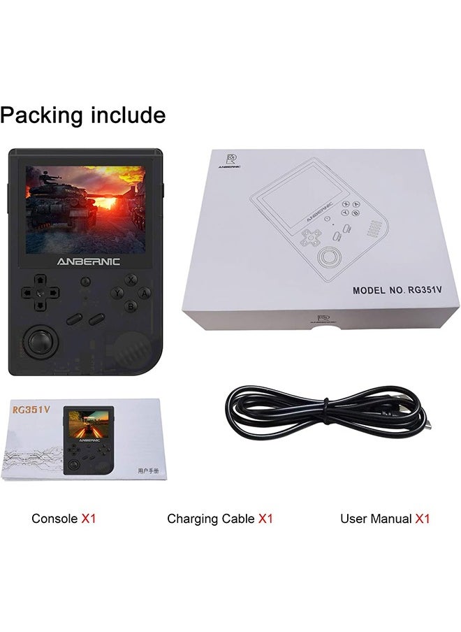 ANBERNIC  - RG351V Handheld Game Console Open Source System Built-in WiFi Online Sparring 64G TF Card 2500 Classic Games - Image 1