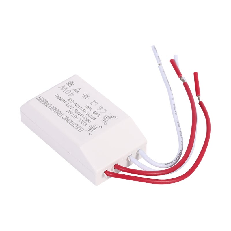 AC 220V To 12V Transformer 12V Compact Size - CE Certified Safe Durable Halogen Lamp Power Supply for Home Kitchen Cabinet Display Case Lighting Projects - Image 1