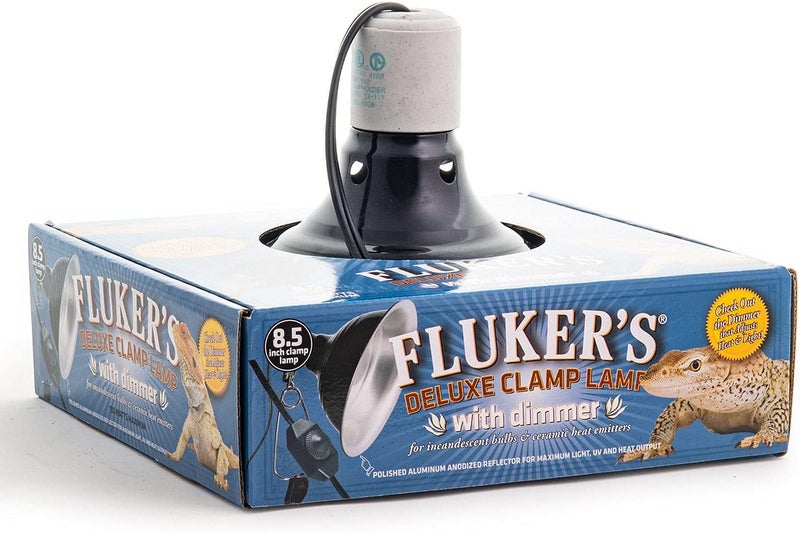 Fluker's 8.5-Inch Repta-Clamp Lamp with Dimmable Switch for Reptiles - Image 3