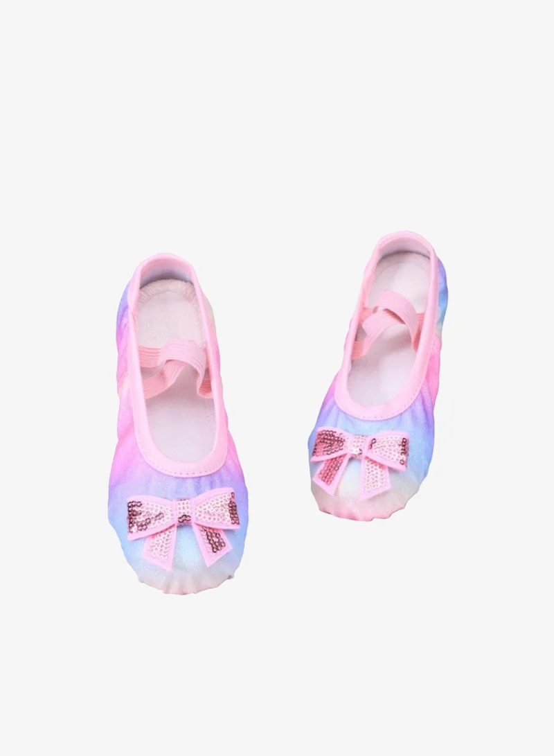 Onesports Sparkle Rainbow Ballet Shoes