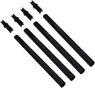 Ollivage Ollivage Plastic Pole Extension and Joint Kits Connector for Solar Flame Torches 12" Extension Makes Tiki Torches  - Image 1