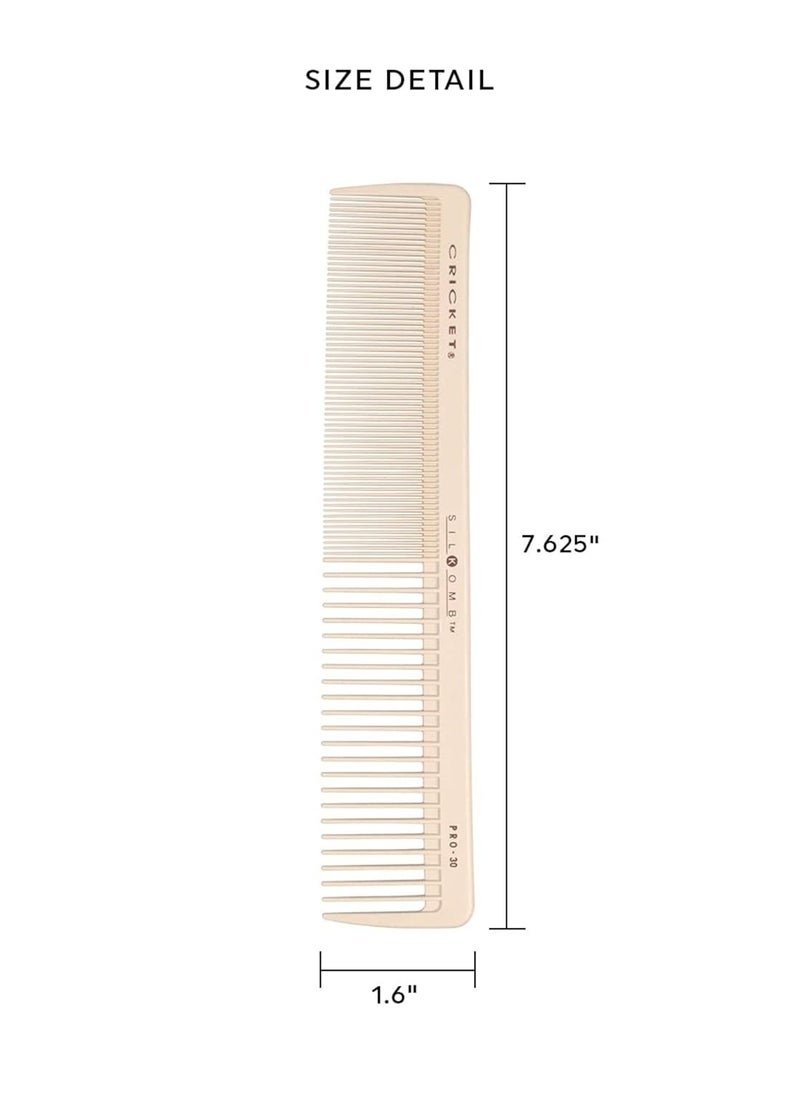 Cricket Cricket Silkomb Pro 30 Power Hair Comb Professional Stylist Combs for Hair Cutting, Color, Detangling, Styling, All Hair Types  - Image 3