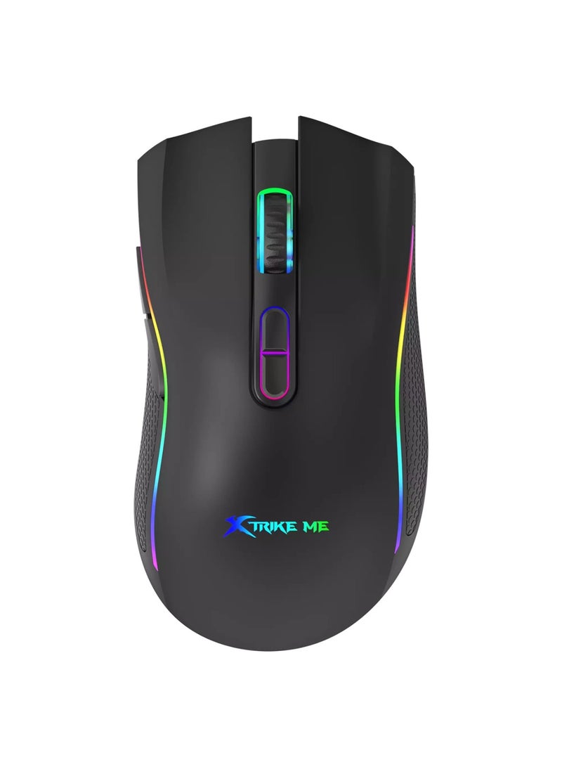 XTRIKE ME GM-314 Wired Gaming Mouse With Customisable RGB Colour Effects - Image 2