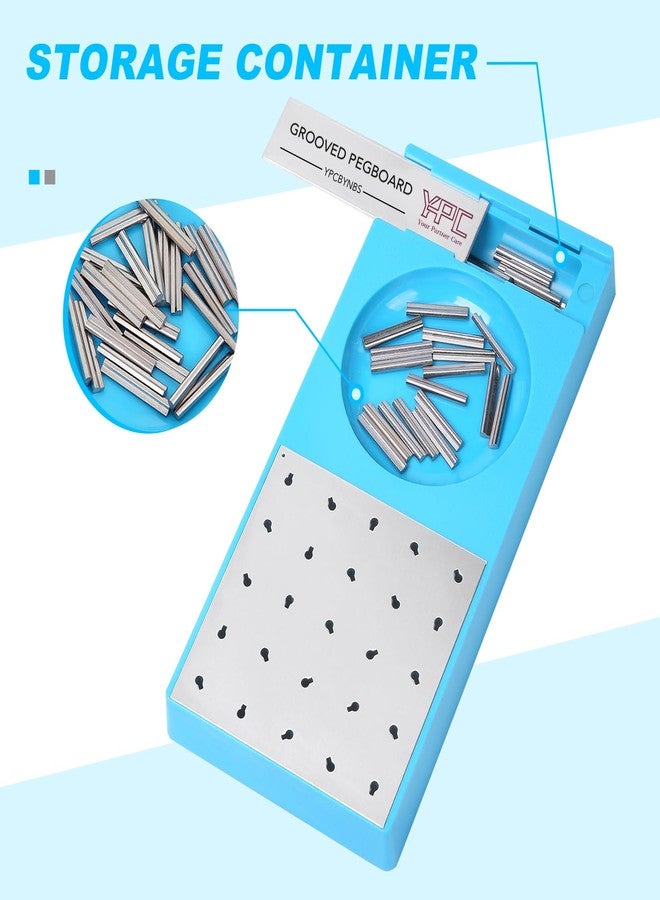YPCBYNBS Grooved Pegboard for Rehabilitation, Physical Therapy and Occupational Tharepy, Dexterity Test to Improve Visual Motor Coordination & Finger Dexterity - Image 2