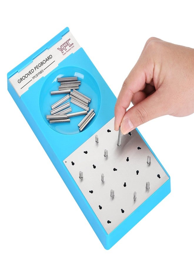 YPCBYNBS Grooved Pegboard for Rehabilitation, Physical Therapy and Occupational Tharepy, Dexterity Test to Improve Visual Motor Coordination & Finger Dexterity - Image 1