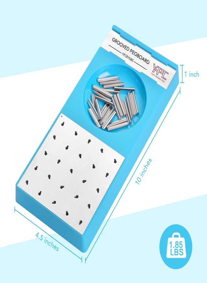 YPCBYNBS Grooved Pegboard for Rehabilitation, Physical Therapy and Occupational Tharepy, Dexterity Test to Improve Visual Motor Coordination & Finger Dexterity - Image 5