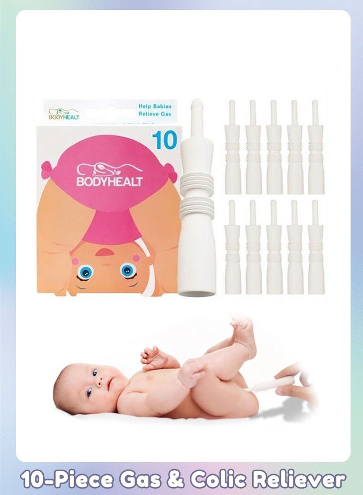 Sharpdo Gas and Colic Reliever for Babies, Baby Gas Colic Passer, Natural Solution for Baby Colic and Gas Relief, 10 Count (Pack of 1) - Image 1