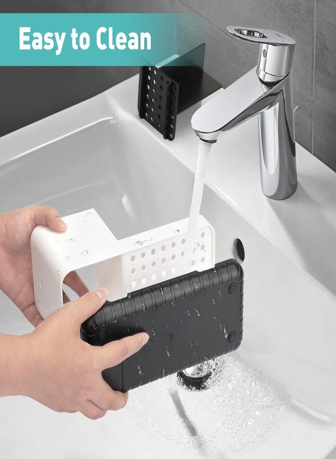 PARKMANI Bathroom Counter Organizer, Bathroom Organizers and Storage, Detachable Toothbrush Holders for Bathroom Vanity Sink Organizer (White) - Image 4