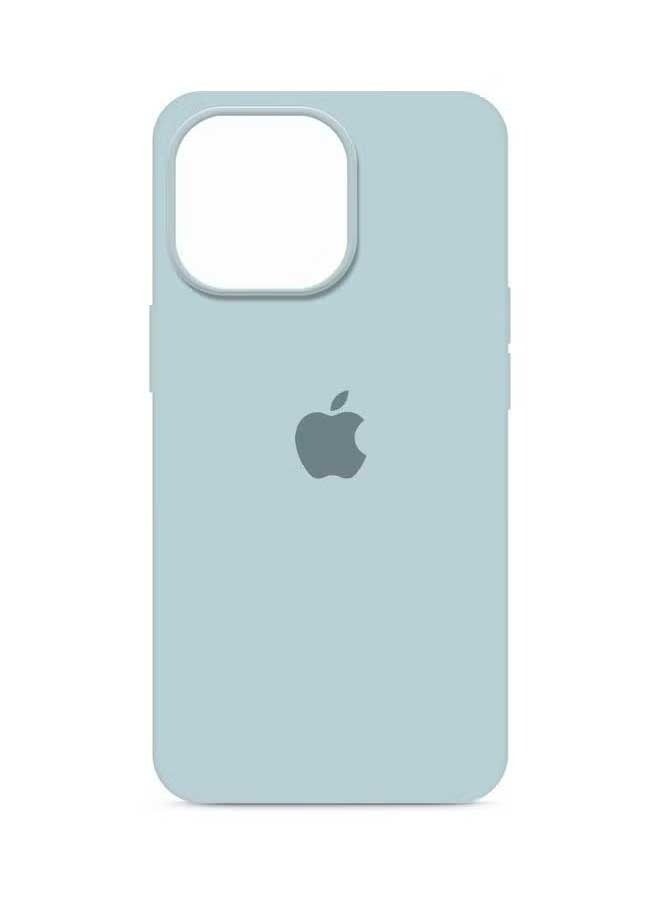 Ocean iPhone 15 Pro Mobile Case Cover, Soft Liquid Silicone Protection Anti-Scratch Shockproof Accessories Slim Protective Back Cover with Microfiber Lining, for iPhone 15 Pro Case (Light Blue) - Image 2
