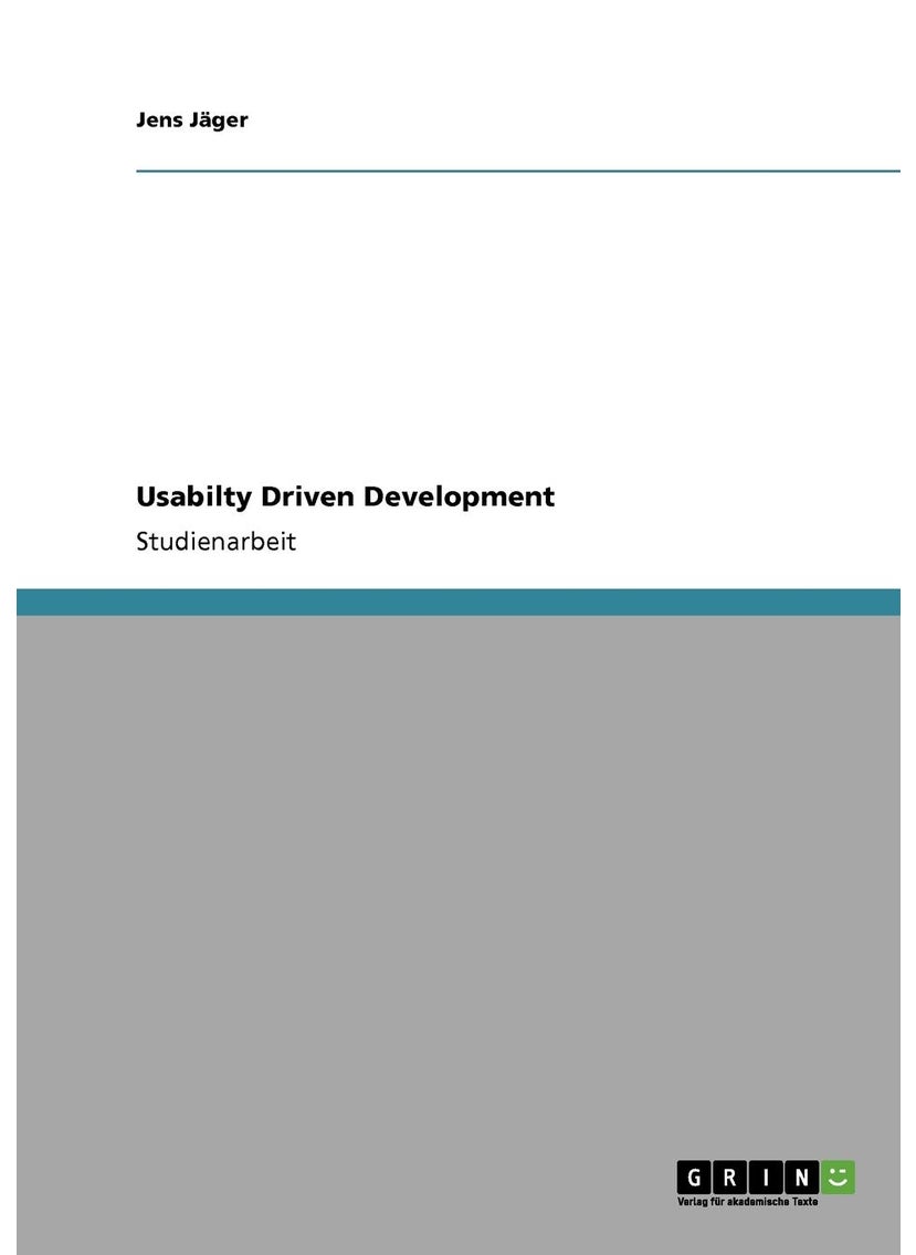 Usabilty Driven Development 