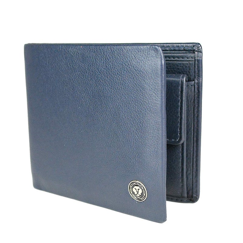 Cross Navy Men's Wallet Stylish Genuine Leather Wallets for Men Latest Gents Purse with Money Coin and Card Holder Compartment (AC298072) - Image 4