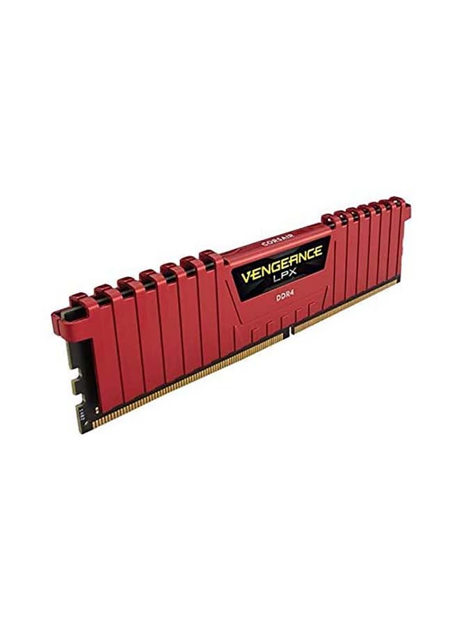 كورسير وحدة ذاكرة كمبيوتر مكتبي عالية الأداء DDR4 بتردد 3000 ميجاهرتز C16 XMP 2.0 أحمر - Image 4