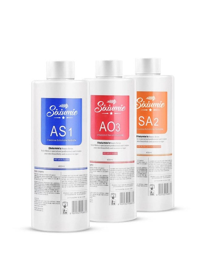 Marfort Marfort AS1 SA2 AO3 Aqua Peeling Solution Top Salon Skin Scrub Hydra Skin Scrub Special Solution Small Bubble Solution (40fl oz) - Image 1