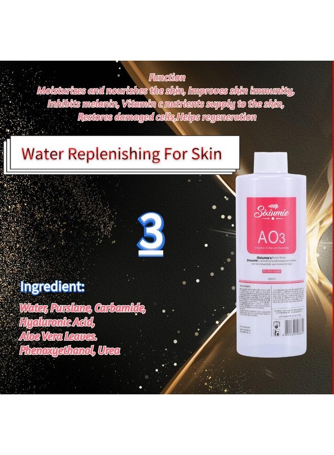 Marfort Marfort AS1 SA2 AO3 Aqua Peeling Solution Top Salon Skin Scrub Hydra Skin Scrub Special Solution Small Bubble Solution (40fl oz) - Image 4