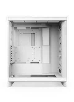 NZXT H7 Flow RGB Mid-Tower ATX Airflow Case with RGB Fans, Dedicated GPU Cooling, Easily Manage Cables, 10-Fan Capacity, Top I/O Ports, Tool-less Panel Access, CM-H72FW-R1 | White  - Image 2