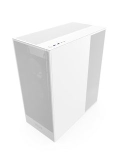 NZXT H7 Flow RGB Mid-Tower ATX Airflow Case with RGB Fans, Dedicated GPU Cooling, Easily Manage Cables, 10-Fan Capacity, Top I/O Ports, Tool-less Panel Access, CM-H72FW-R1 | White  - Image 4