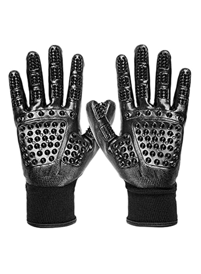 NIBEMINENT Pet Grooming Gloves ‎24.89 x 10.16 3.05cm - Image 1