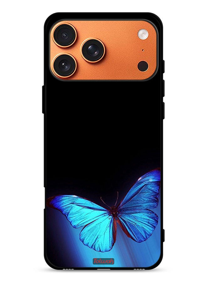 Tolwak Apple iPhone 17 Pro Max Protective Case Cover Butterfly Art - Image 1