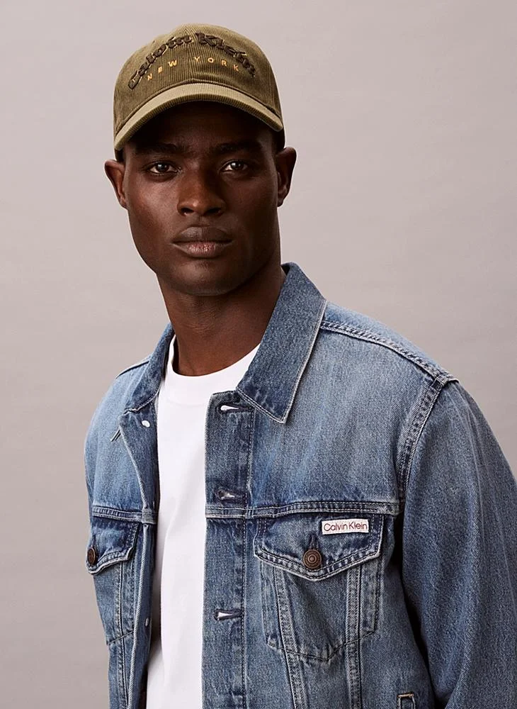 CALVIN KLEIN Graphic Curve Peak Cap