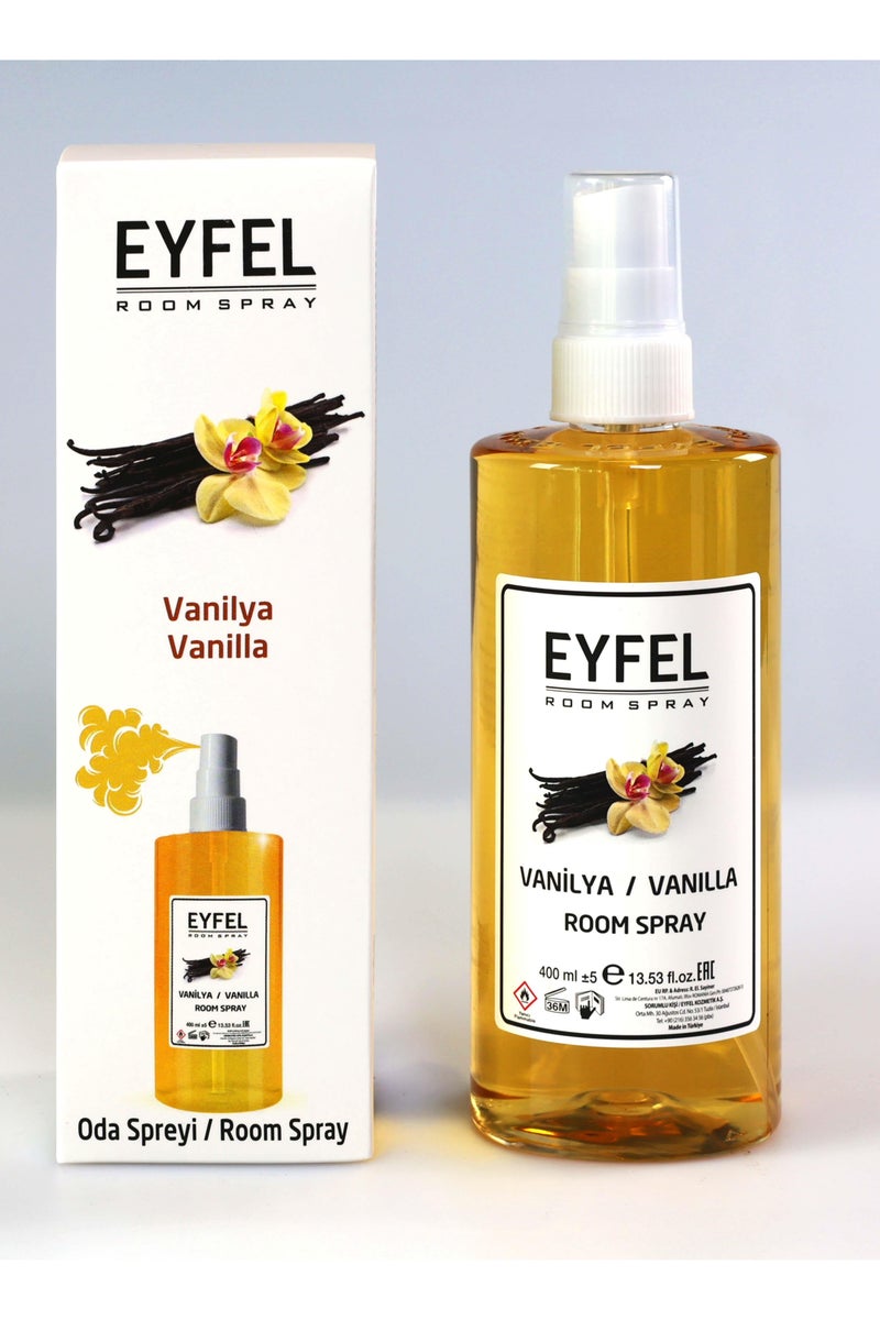 معطر جو بخاخ برائحة الفانيليا - رائحة تدوم طويلًا، 4٠٠ مل | زيوت عطرية فاخرة للمنزل والمكتب