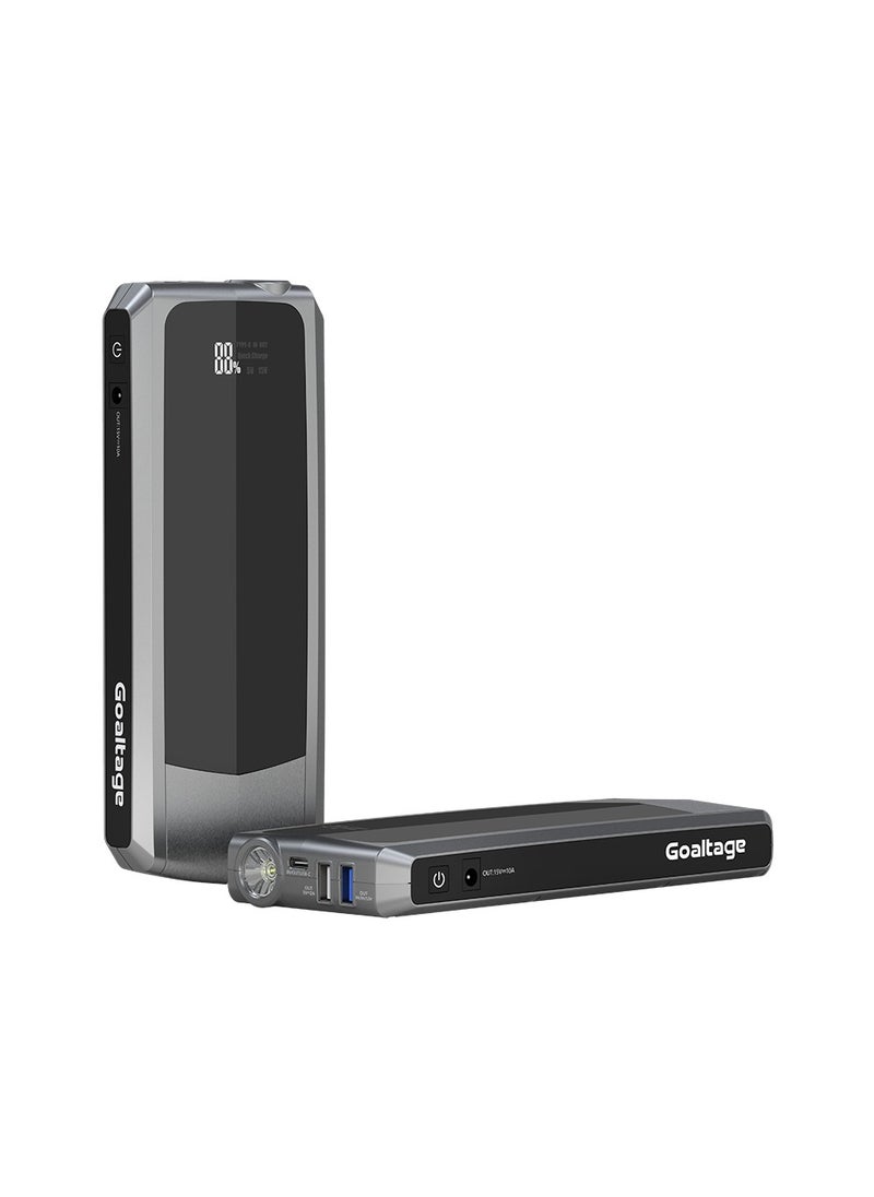 Goaltage JS01 RapidBoost 16Ah Jump Starter Including Intelligent Cable, Powerful Battery, Multi-Port Functionality, and Informative Display  - Image 2