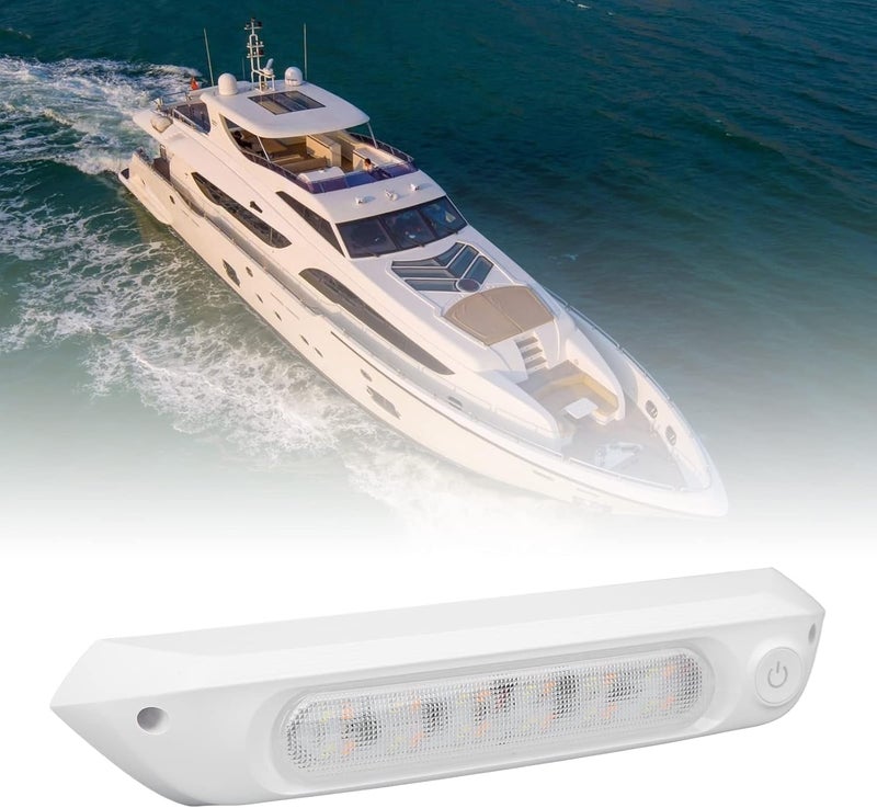 LED RV LED Ceiling Dome Light, Led Awning Party Light, Led Porch Awning Lights, Color LED Awning Light Porch Light 8W Watertight Utility Strip Light for Yacht Caravan(°×), 12 Volt led Lights - Image 3