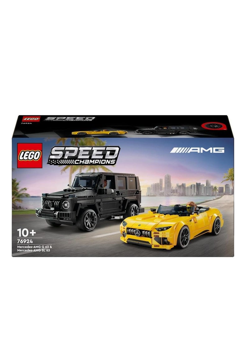 LEGO LEGO Speed Mercedes AMG G 63 and AMG SL 63 - 76924  - Image 5