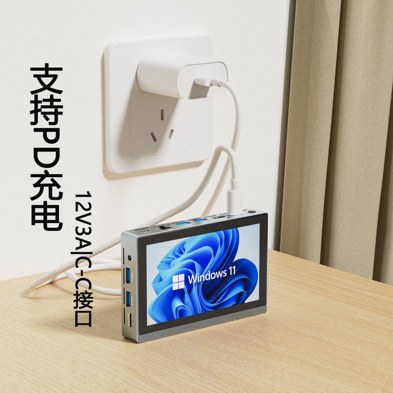 Higaole 5.5Inch Mini Computer Host 16+256G Gaming Entertainment Office Smart Mini Pc Handheld Tablet - Image 2
