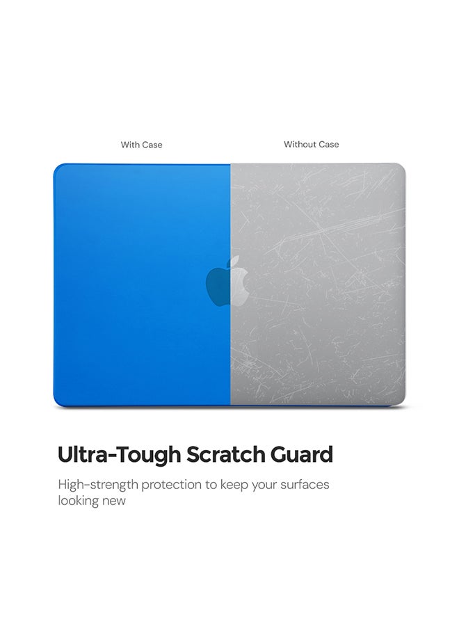 O Ozone Slim Matte Case Compatible with MacBook Pro 13 (A1706,A1708,A1989,A2159,A2289,A2251,A2338,2016-2020) Case+Keyboard Cover & Protector,Dark Blue - Image 2