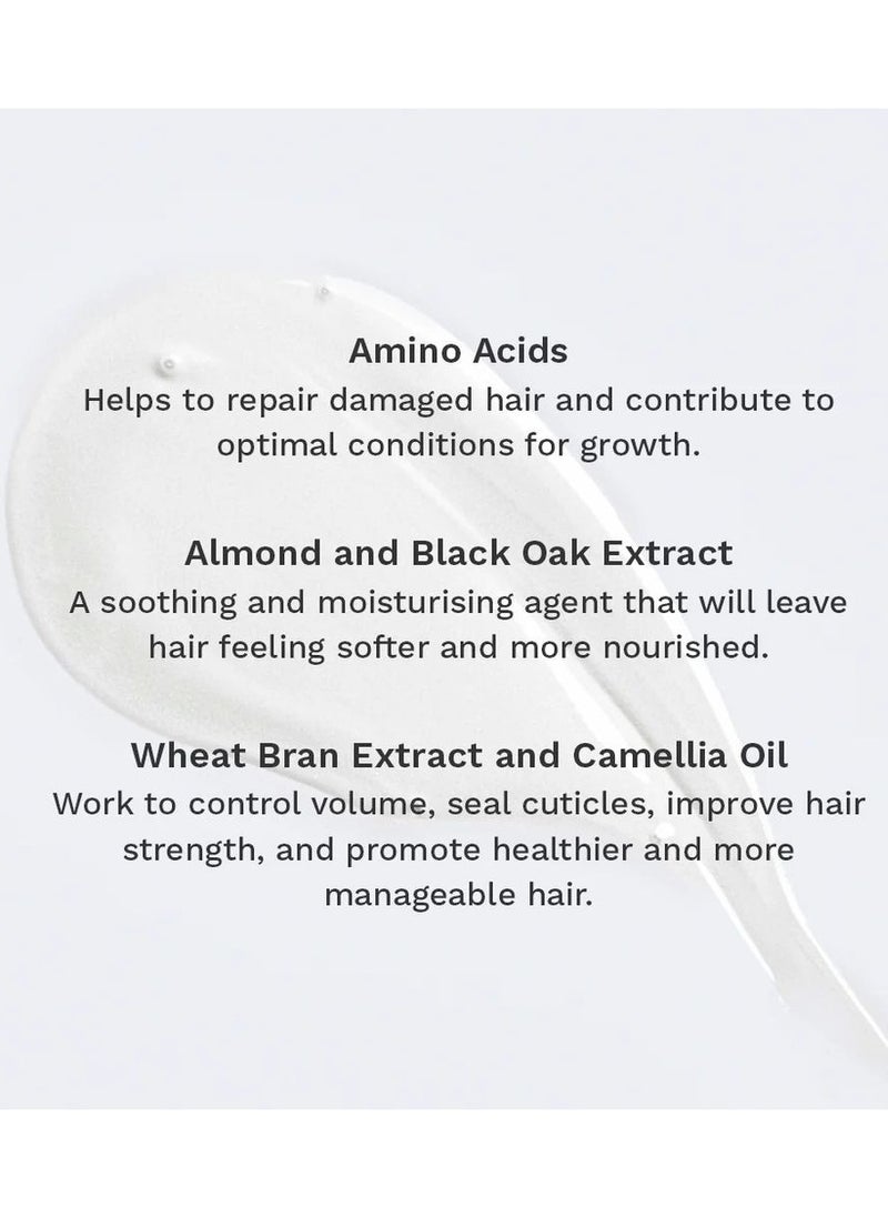 HAIR BURST Conditioner for Wavy & Curly Hair — Sulfate, SLS, Paraben Free, CGM Approved - Nourishing Amino Acids, Almond Extract & Cherry Oil - Curl Enhancing, Frizz Control & Moisturising  - Image 4