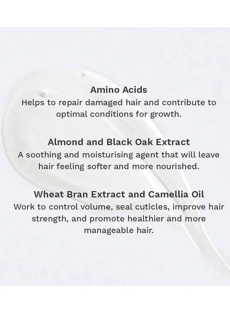 HAIR BURST Conditioner for Wavy & Curly Hair — Sulfate, SLS, Paraben Free, CGM Approved - Nourishing Amino Acids, Almond Extract & Cherry Oil - Curl Enhancing, Frizz Control & Moisturising