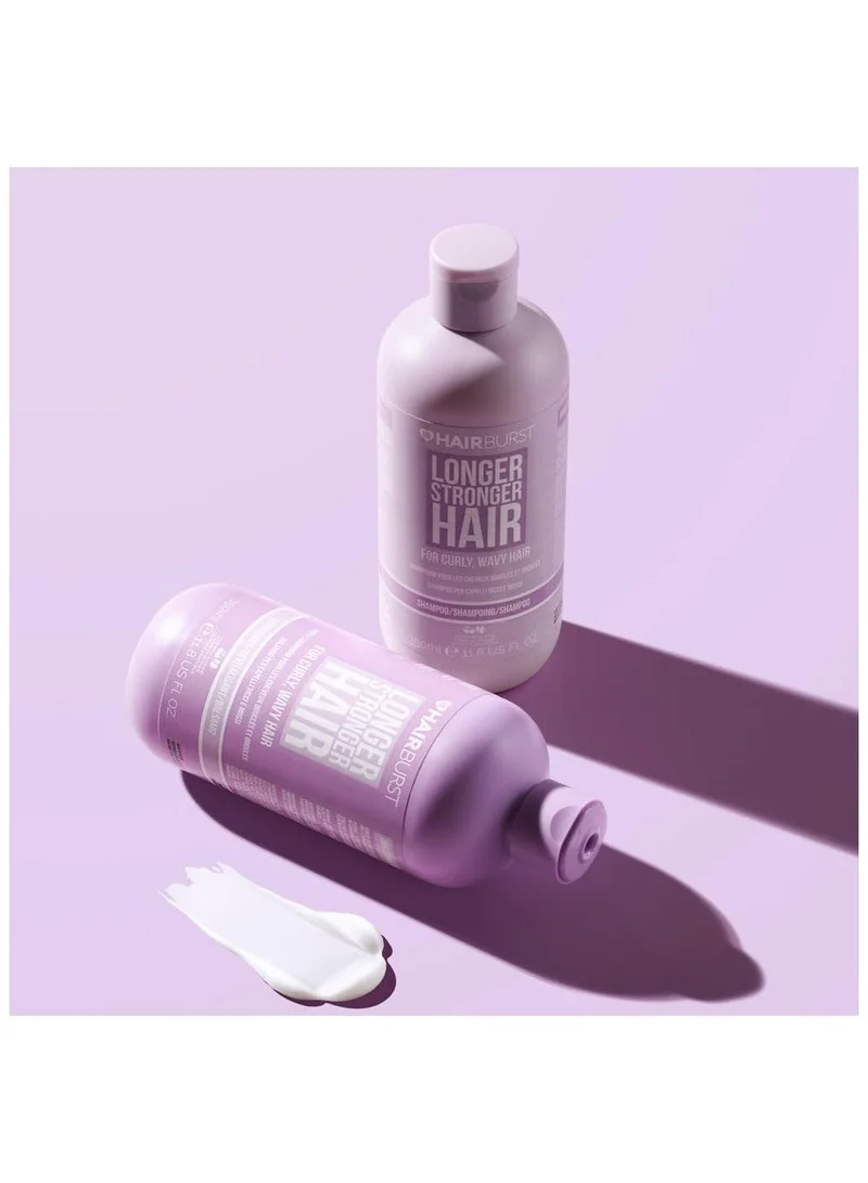 HAIR BURST Wavy & Curly Hair Conditioner - Sulfate, SLS, Paraben Free, CGM Approved - Nourishing Amino Acids, Almond Extract & Cherry Oil - Curl Enhancing, Frizz Control & Moisturising