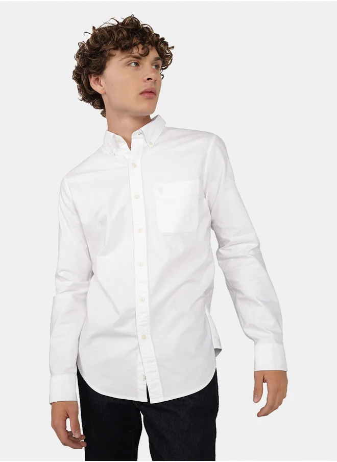 American Eagle AE Everyday Oxford Button-Up Shirt