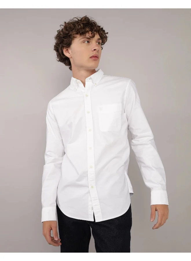 American Eagle AE Everyday Oxford Button-Up Shirt