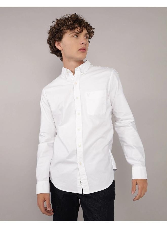 امريكان ايجل قميص أكسفورد بأزرار للاستخدام اليومي - Image 1