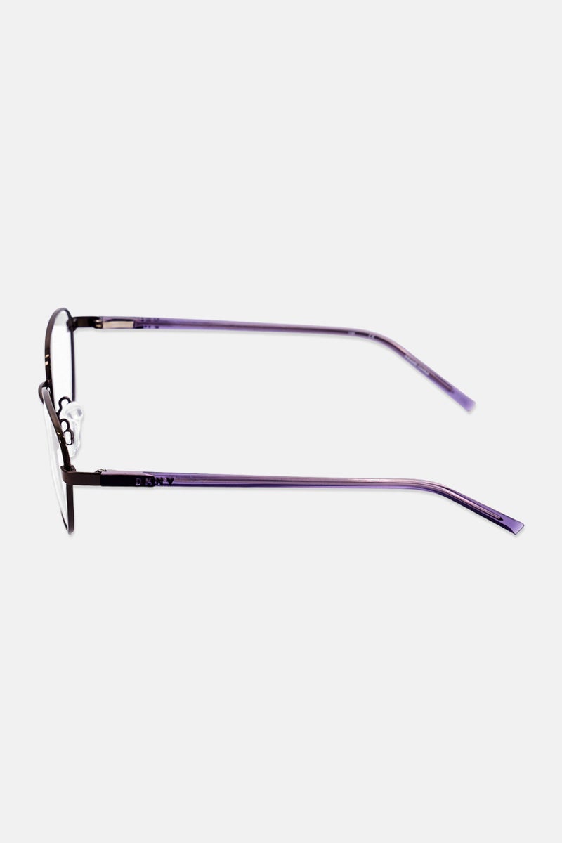 DKNY نظارات طيار للنساء DK3005، رمادي معدني - Image 4