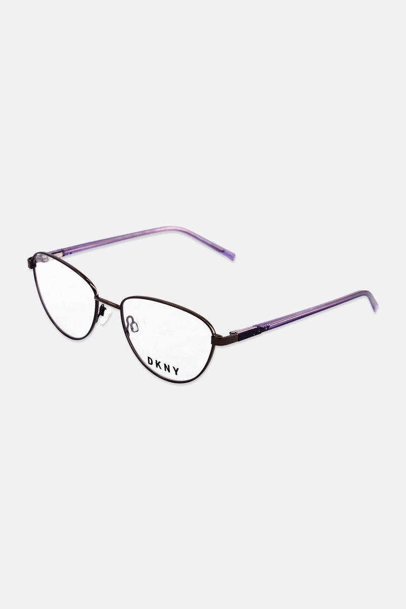 DKNY نظارات طيار للنساء DK3005، رمادي معدني - Image 3