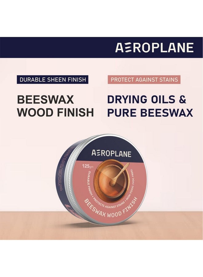 Aeroplane AEROPLANE - Beeswax Wood Finish - Easy to apply top coat for wood, sealer and wax-smooth finish, Matte Finish can be buffed to satin (25 gm), Yellow - Image 2