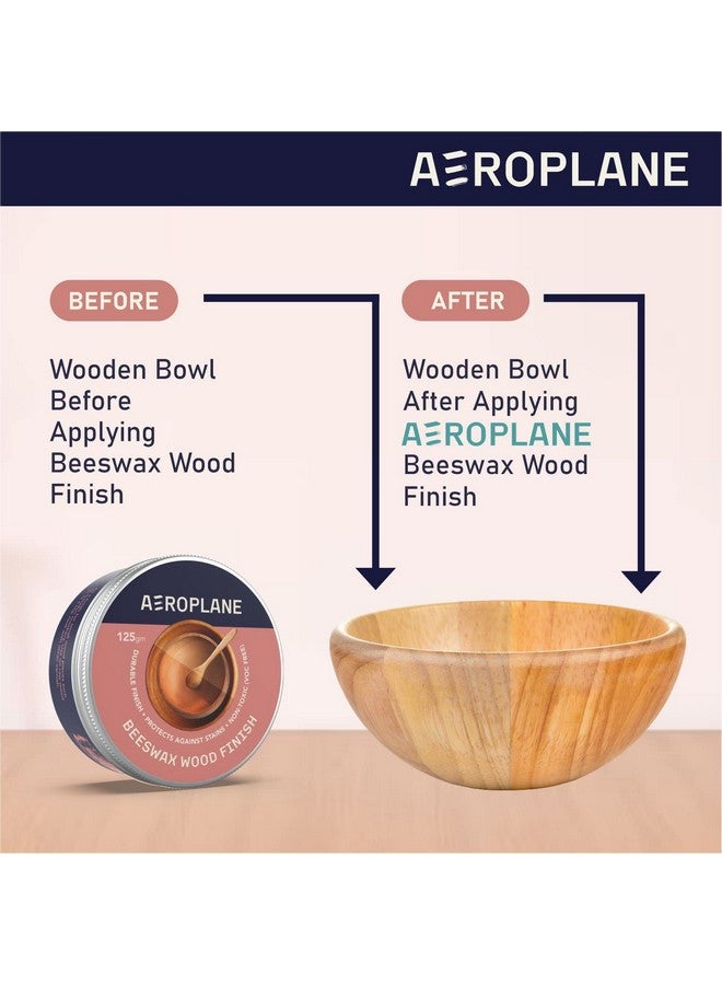 Aeroplane AEROPLANE - Beeswax Wood Finish - Easy to apply top coat for wood, sealer and wax-smooth finish, Matte Finish can be buffed to satin (25 gm), Yellow - Image 5