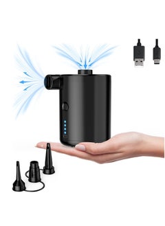 Techshare Air Pump for Air Mattress, Air Mattress Pump for Inflatables, Quick Fill Inflator Deflator Air Pump Perfect for Outdoor Camping Inflatable Boat Blow Up Pool Water Toy Car Air Bed  - Image 1