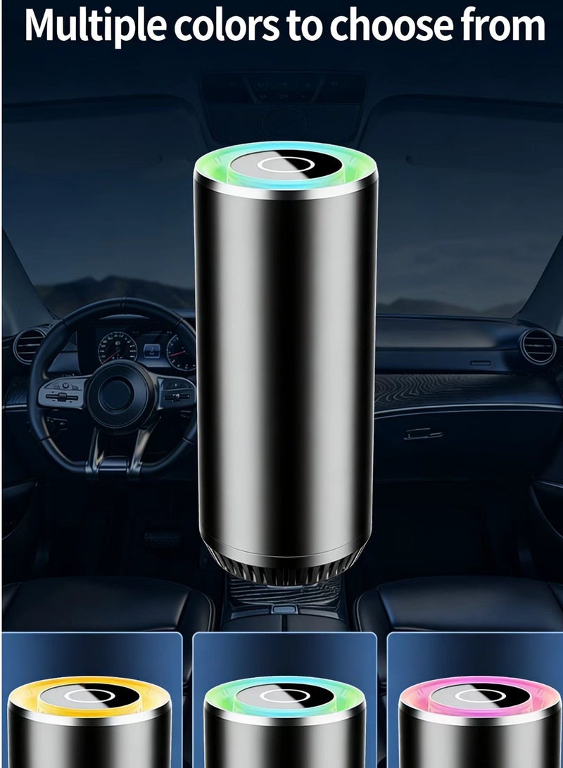 LUIENAO Car Air Freshener, Car Air Freshener Diffuser and Perfume Oil, Rechargeable Car Aroma Diffuser(Ocean fragrance) - Image 3