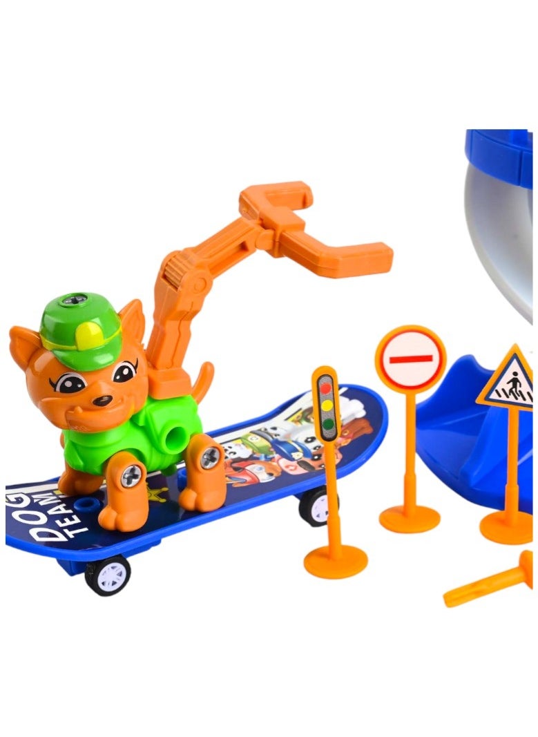 صندوق العاب مجموعة ألعاب شخصيات صغيرة من PAW PATROL  - Image 3