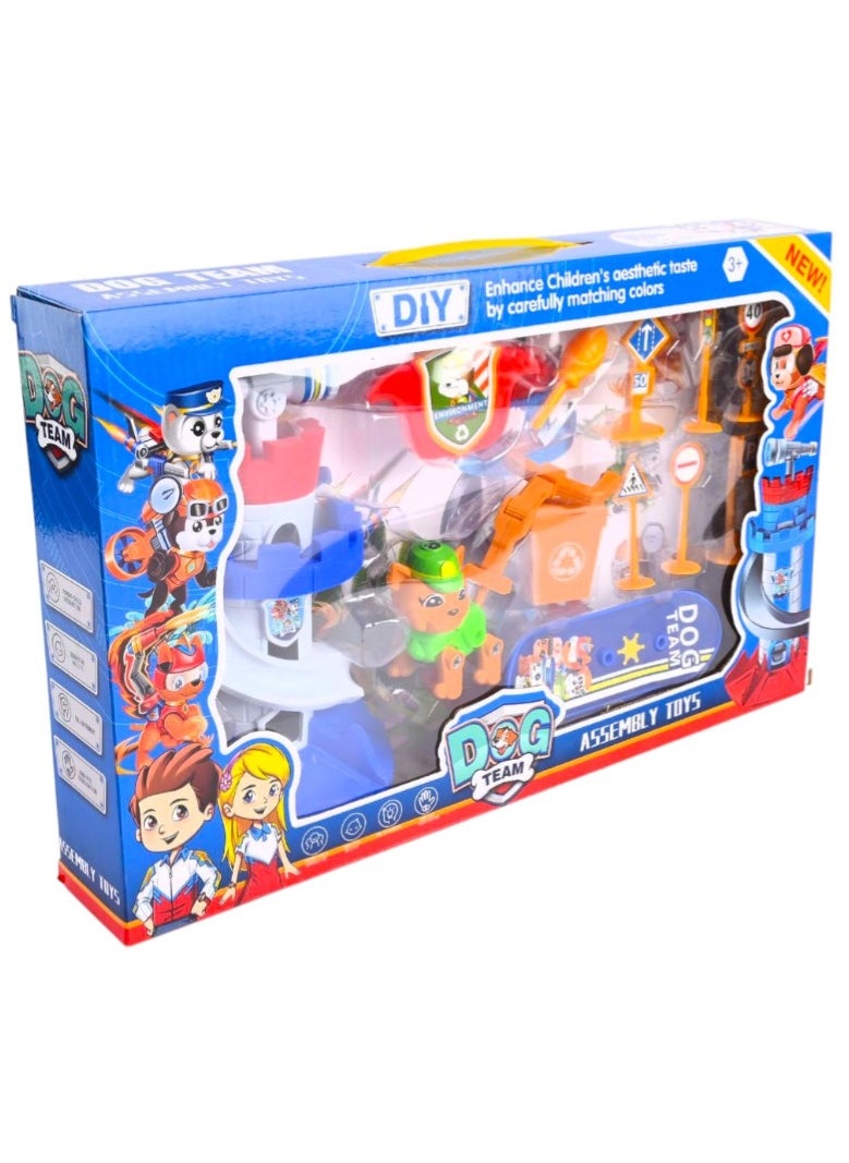 صندوق العاب مجموعة ألعاب شخصيات صغيرة من PAW PATROL  - Image 1