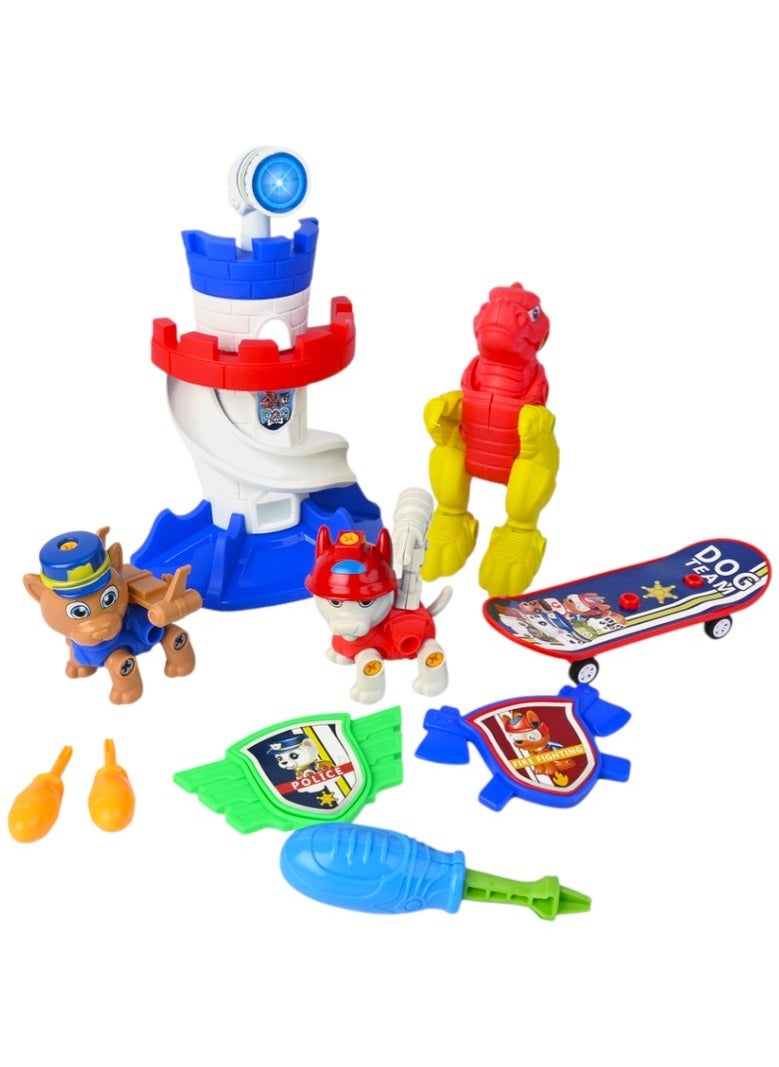 صندوق العاب مجموعة ألعاب شخصيات صغيرة من PAW PATROL  - Image 4