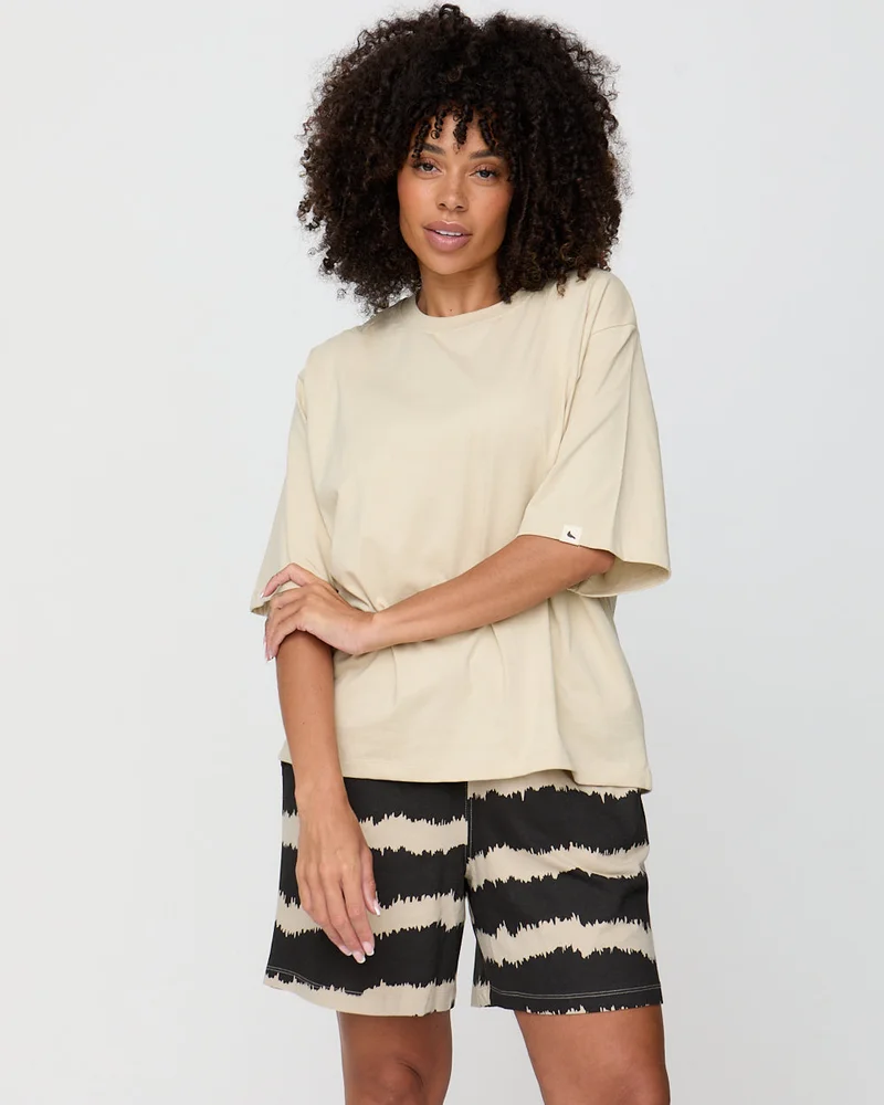 ترتلدوف لندن Elsie Cream Oversized T-Shirt