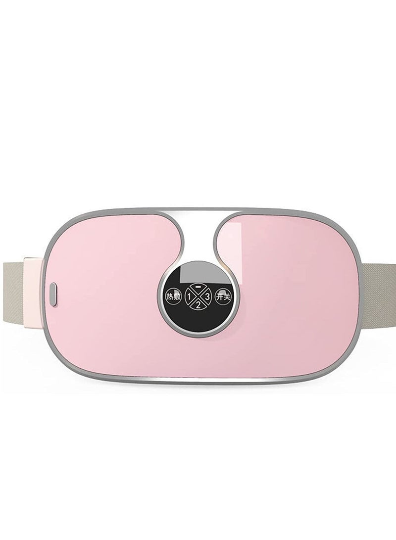 Y&D Heating Pads for Cramps Portable Rechargeable USB Menstrual Pad Fast Period Pain Relief with 3 Heat and Massage Modes Back or Belly Gifts Women - Image 1