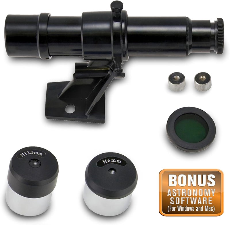 Celestron FirstScope Accessory Kit with Eyepieces and Moon Filter - Image 1