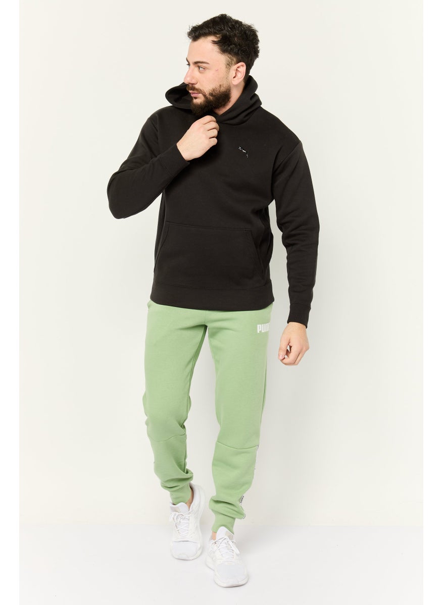PUMA Puma x Sorayama Men Relaxed Fit Long Sleeves Outdoors Hooded Sweatshirts, Black  - Image 2