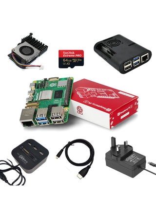Raspberry Pi 5 Kit 8GB Ram Pre Install Raspberry Pi OS ABS Case Active Cooler Power Adapter HDMI Cable USB Hub Micro SD Card - pzsku/ZA1E0A20DDBD7D9ABA6AAZ/45/_/1730399840/33a8c890-9672-43d7-bf75-ee04f1d02354
